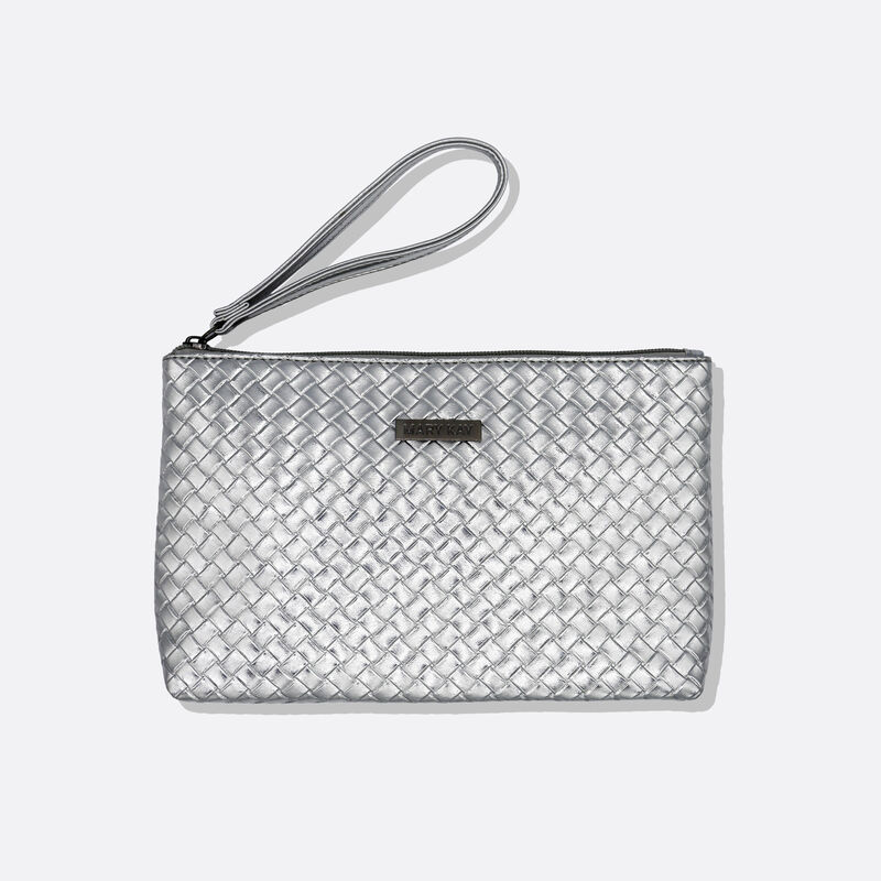 MKACF Silver Wristlet